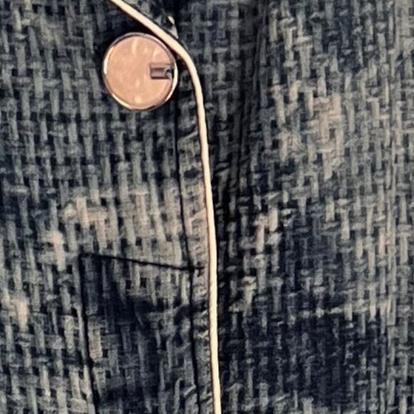 NWT M’ De Pompadour Oversized Denim Jacket with Pearls Plus Size - Picture 12 of 13